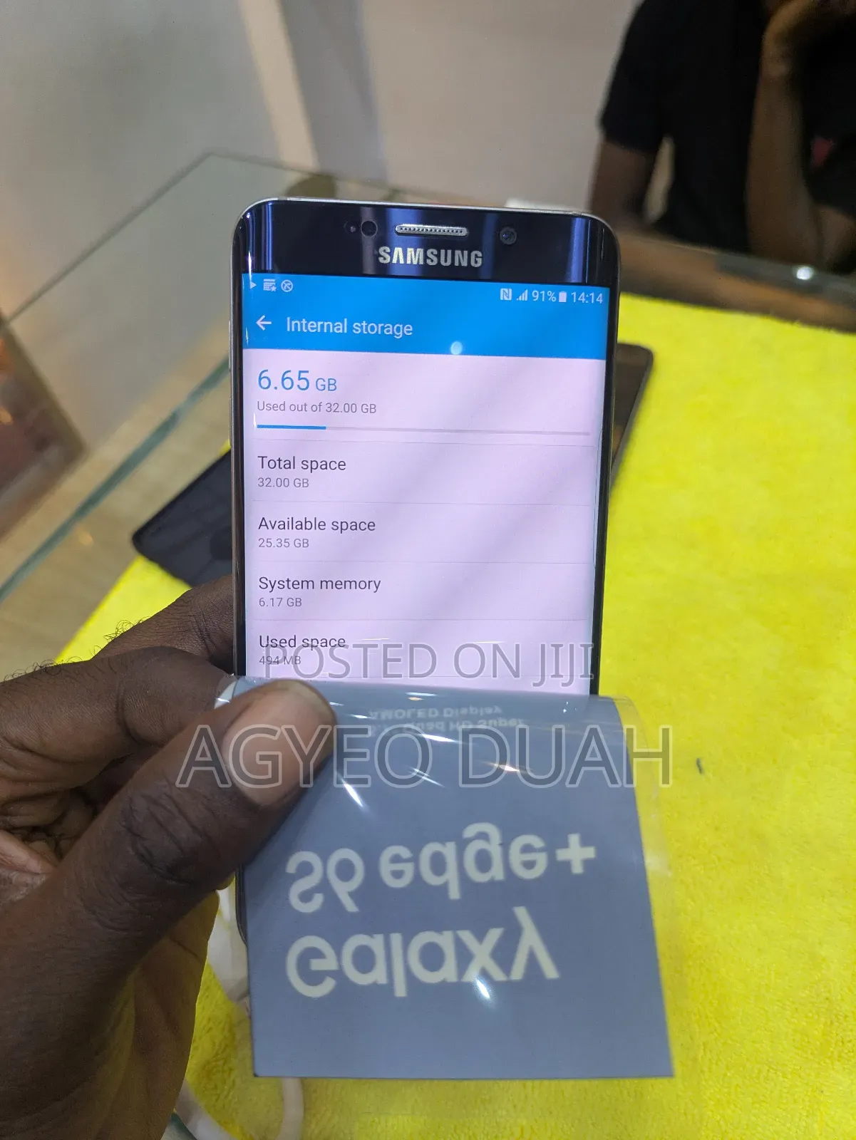 New Samsung Galaxy S6 Edge Plus 32 GB Blue