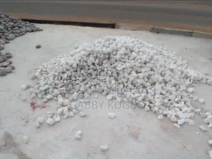 Beautiful Your Garden With White Stones.