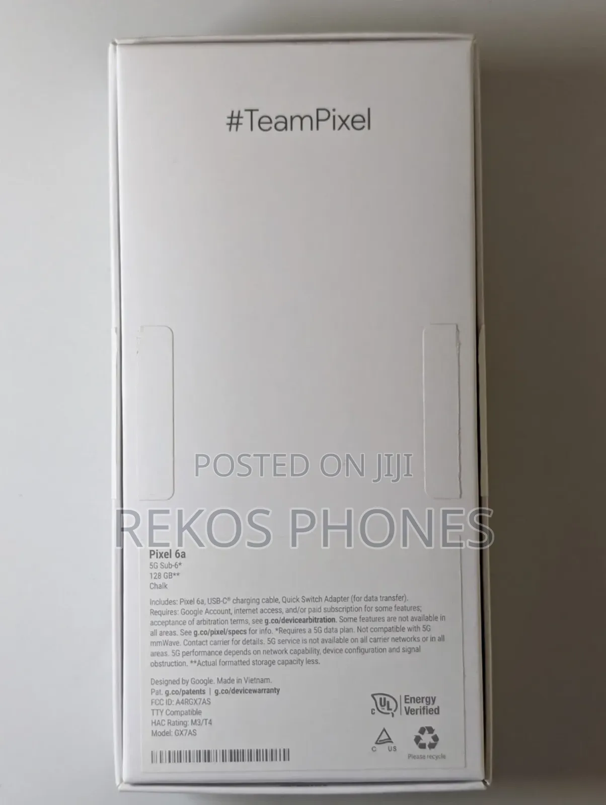 New Google Pixel 6a 128 GB White