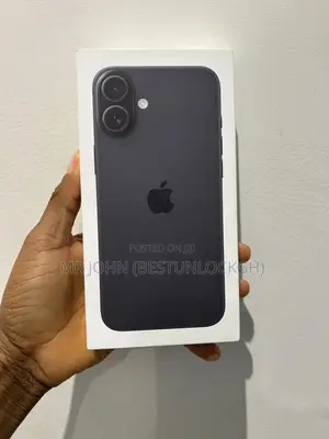 New Apple iPhone 16 Plus 128 GB Black