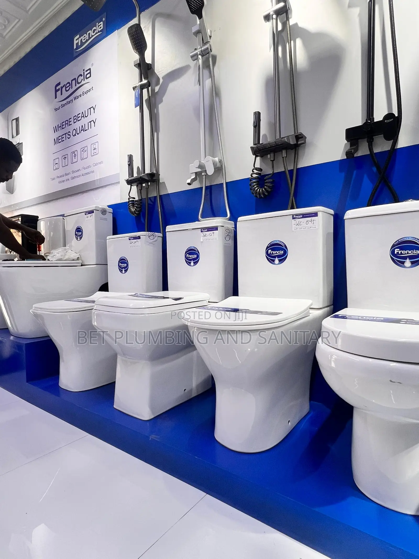Frencia Slim Tank Water Closet(Complete Wc)Close Couple Wc