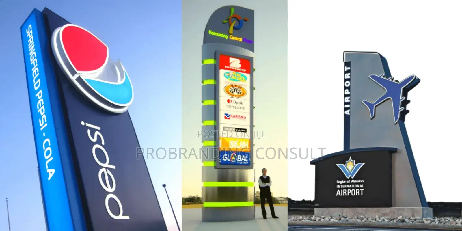 Sign Board, 3d, Pylon, Digital, Filling Station, Acrylic. Led, Perspex