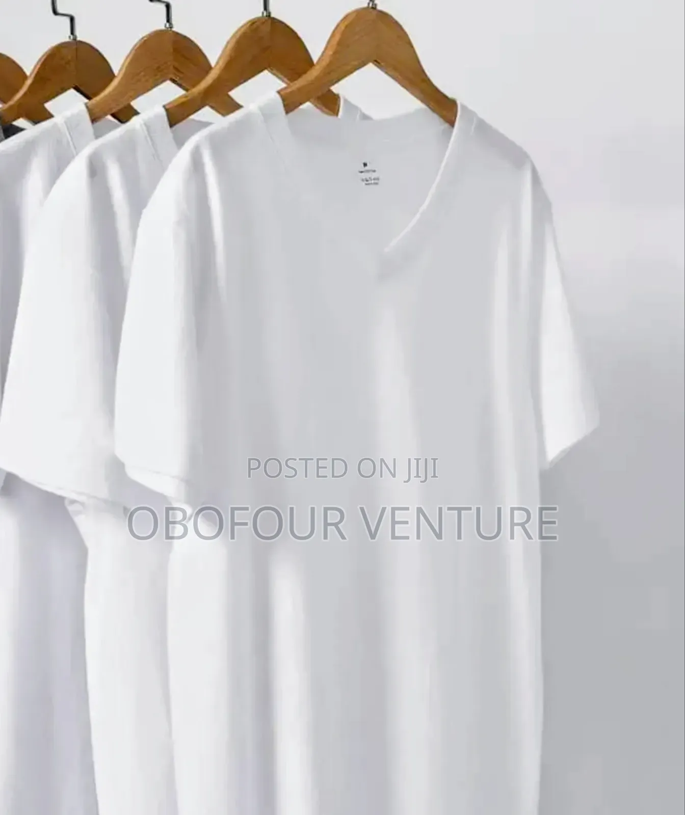 Quality Plain White v-Neck From Usa  Gildan White