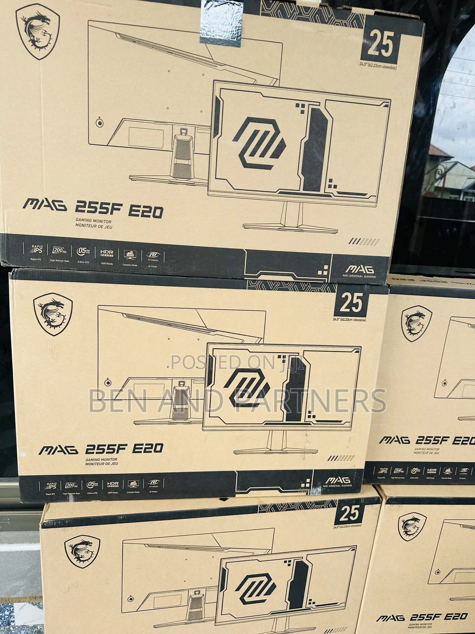 Msi Mag 25”, Ips, 200hz, 0.5ms, Hdr Gaming Monitor