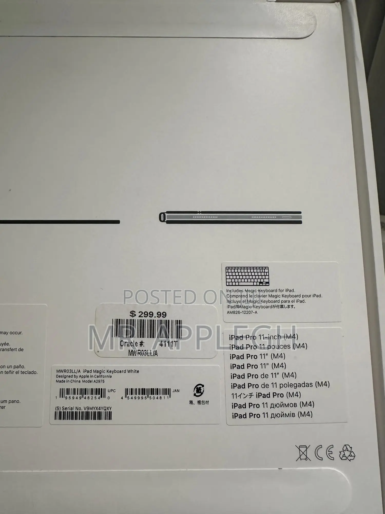 Apple Magic Keyboard 11” (M4)