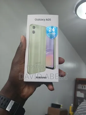 New Samsung Galaxy A05 64 GB Black