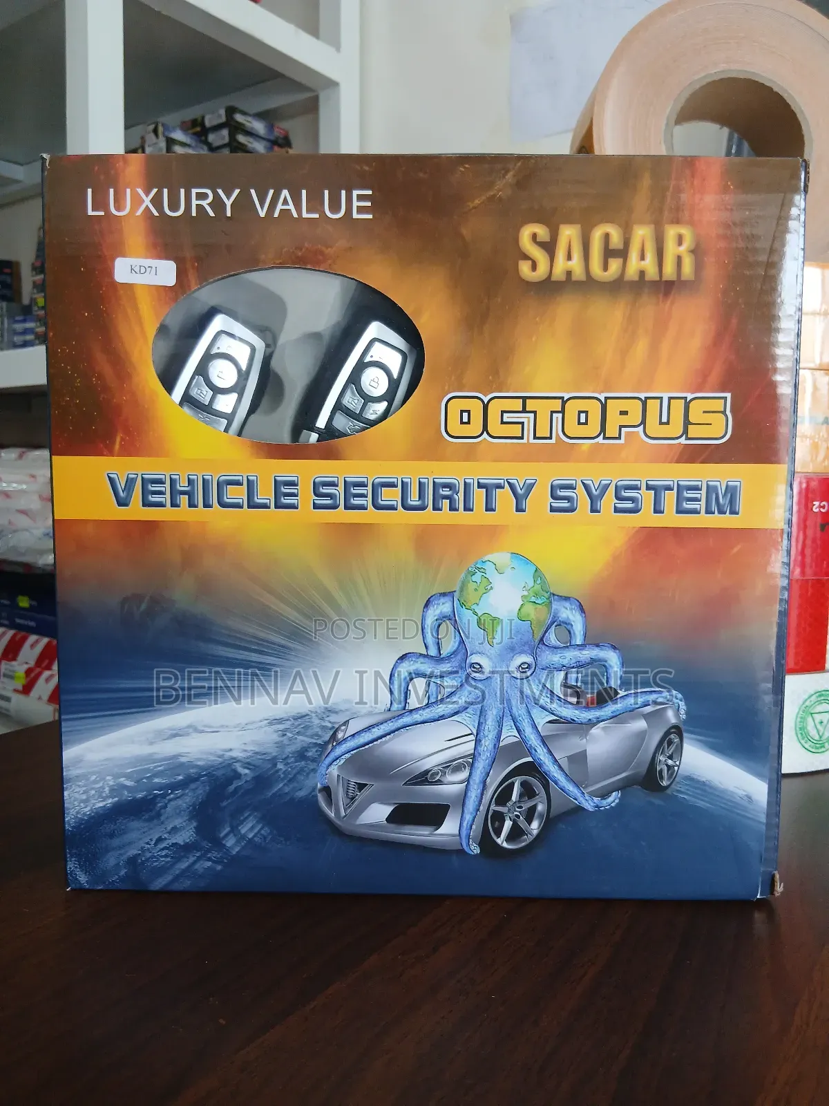 Octopus Car Alarm System