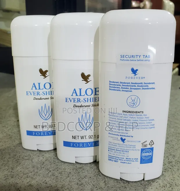 Fl30 Aloe Evershield Deodorant Pack of 3 for sale - BedCorp & FLP  Incoporations  Price: GH 380 on Jiji.com.gh [Airport Residential Area]