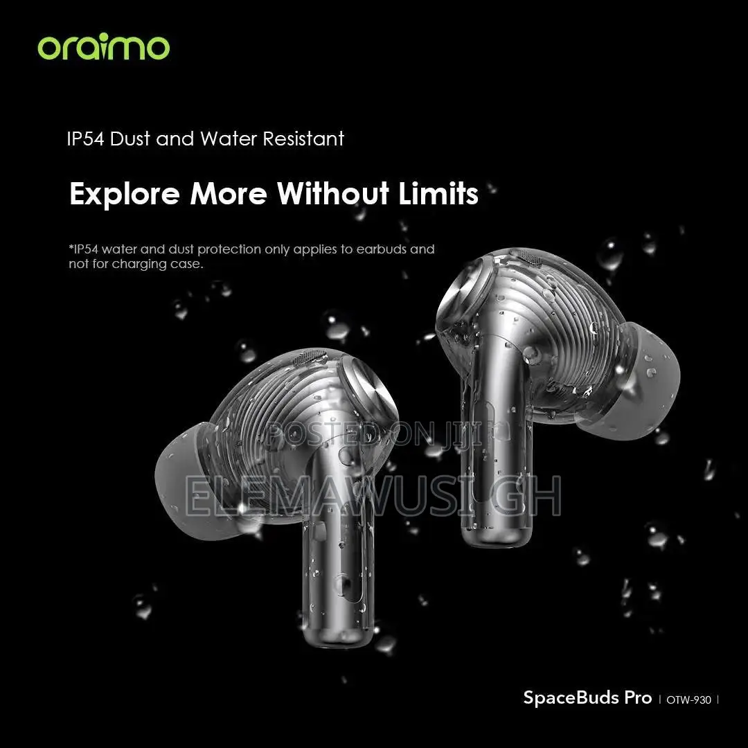 Oraimo Spacebuds Pro Premium 50db Hybrid Anc True Wireless Earbuds