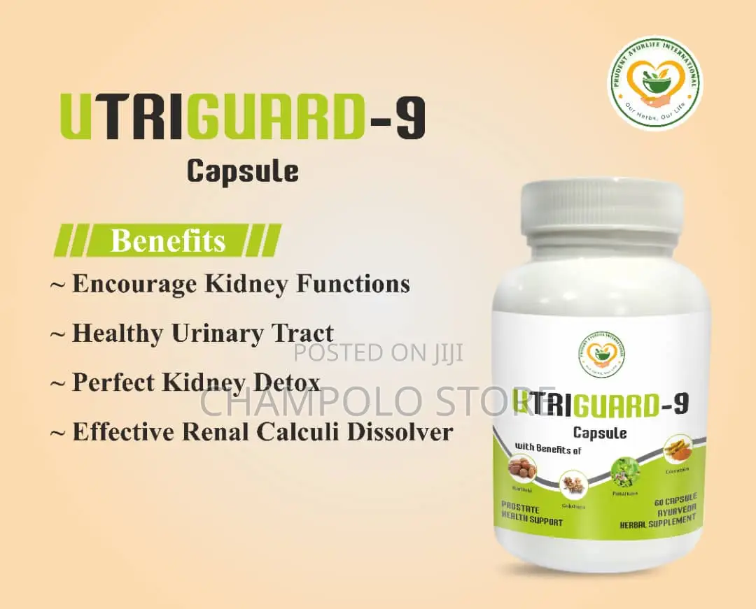 Utriguard-9 Caps – Prostate, Kidney Liver Support For Men