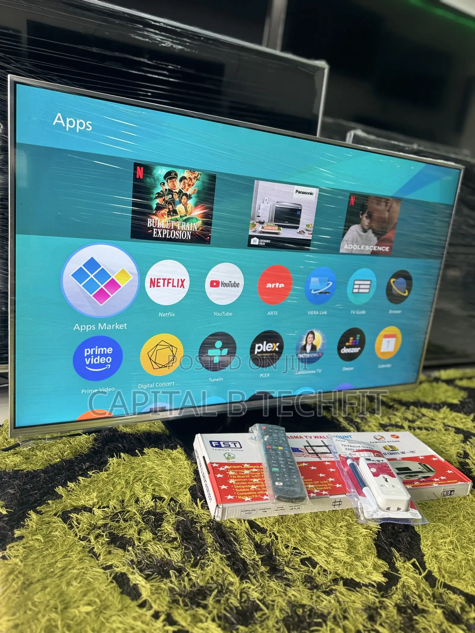 43inches Full Digital Satellite Smart Panasonic Tv