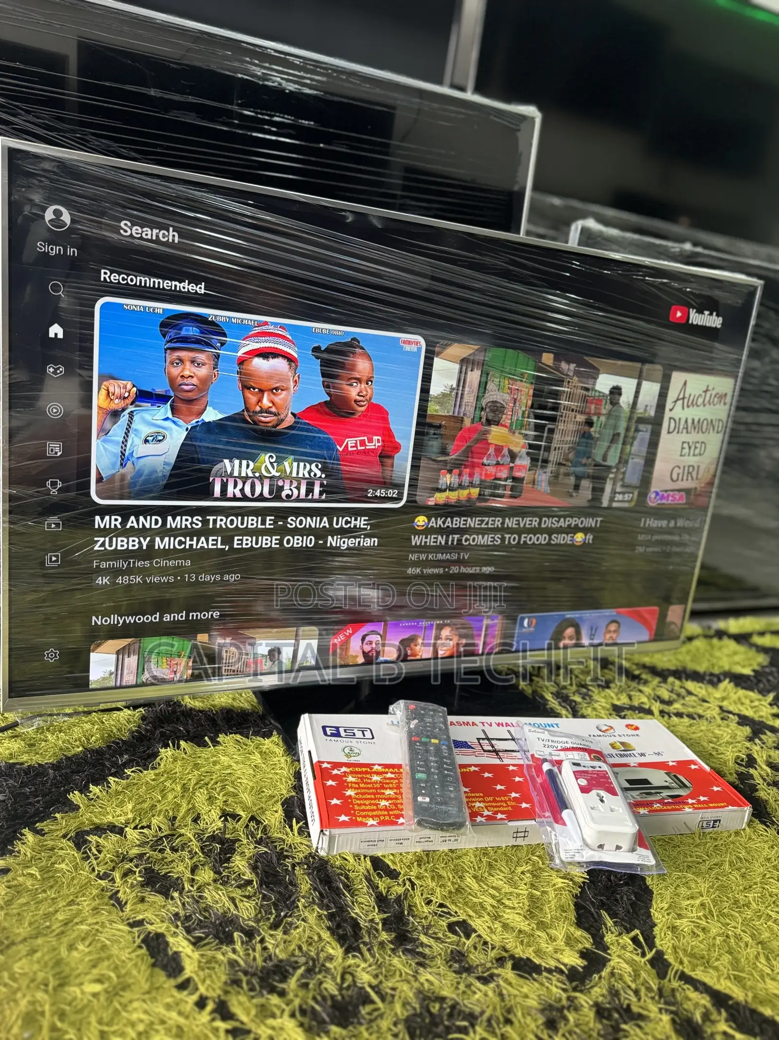43inches Full Digital Satellite Smart Panasonic Tv