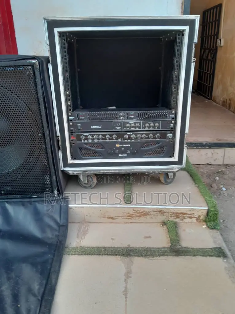 RCF/FDB Speakers Complete Dj Rack