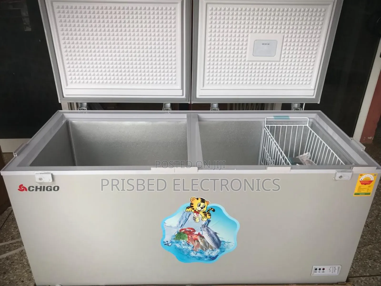 Chigo Durable Double Door Freezer 488 Litres