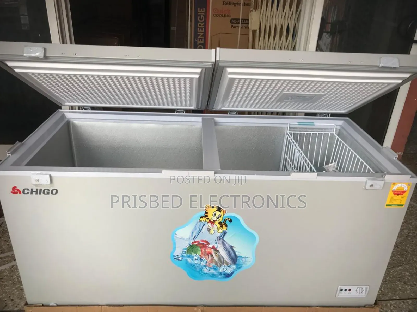 Chigo Durable Double Door Freezer 488 Litres