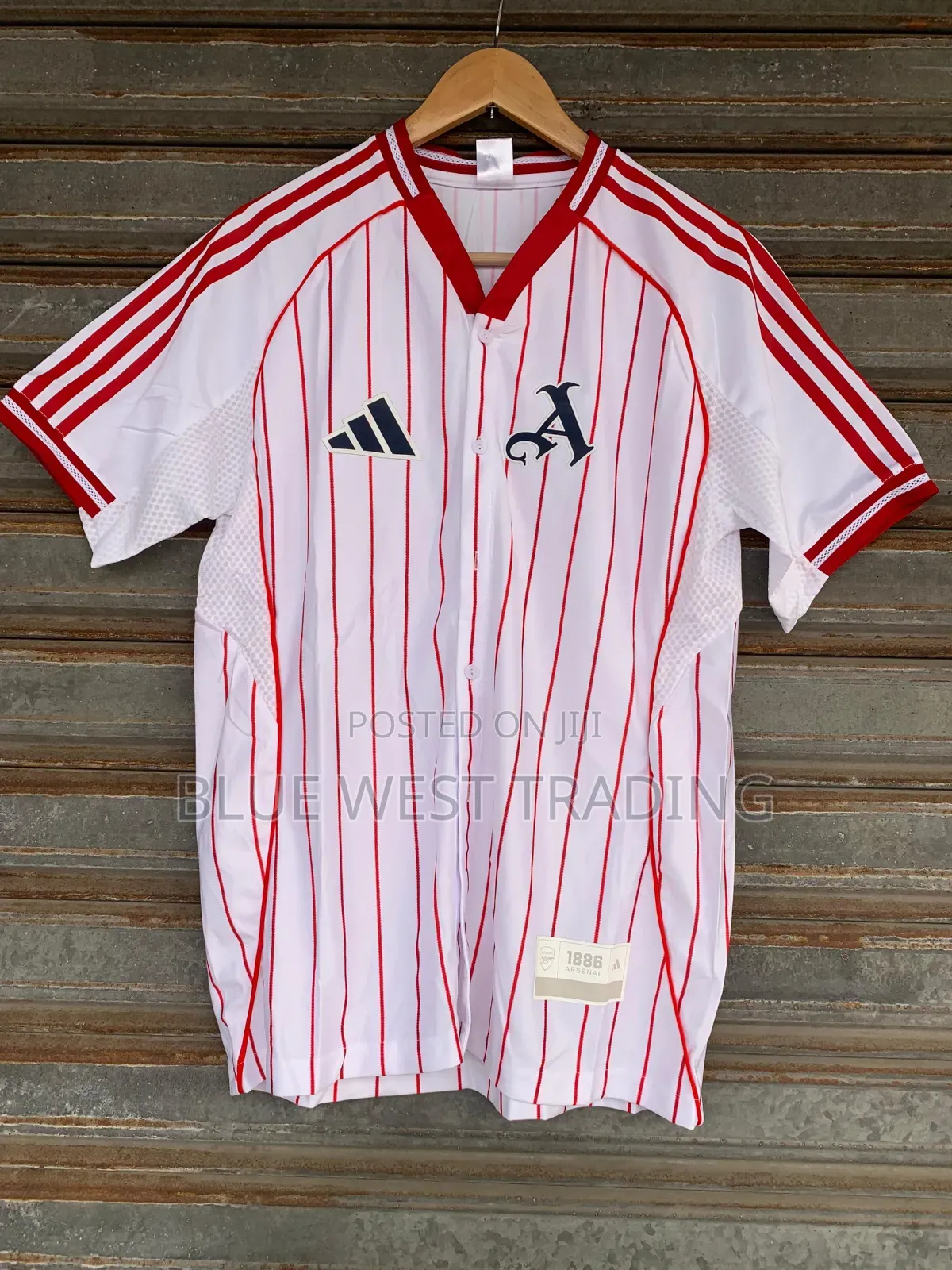 Arsenal Baseball Shirt _ Arsenal Jersey
