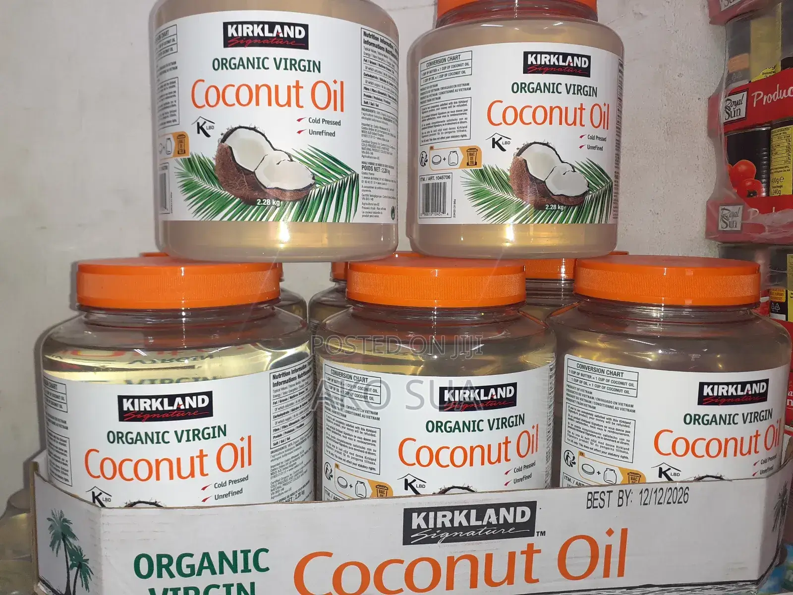 Kirkland Organic Virgin Coconut Oil