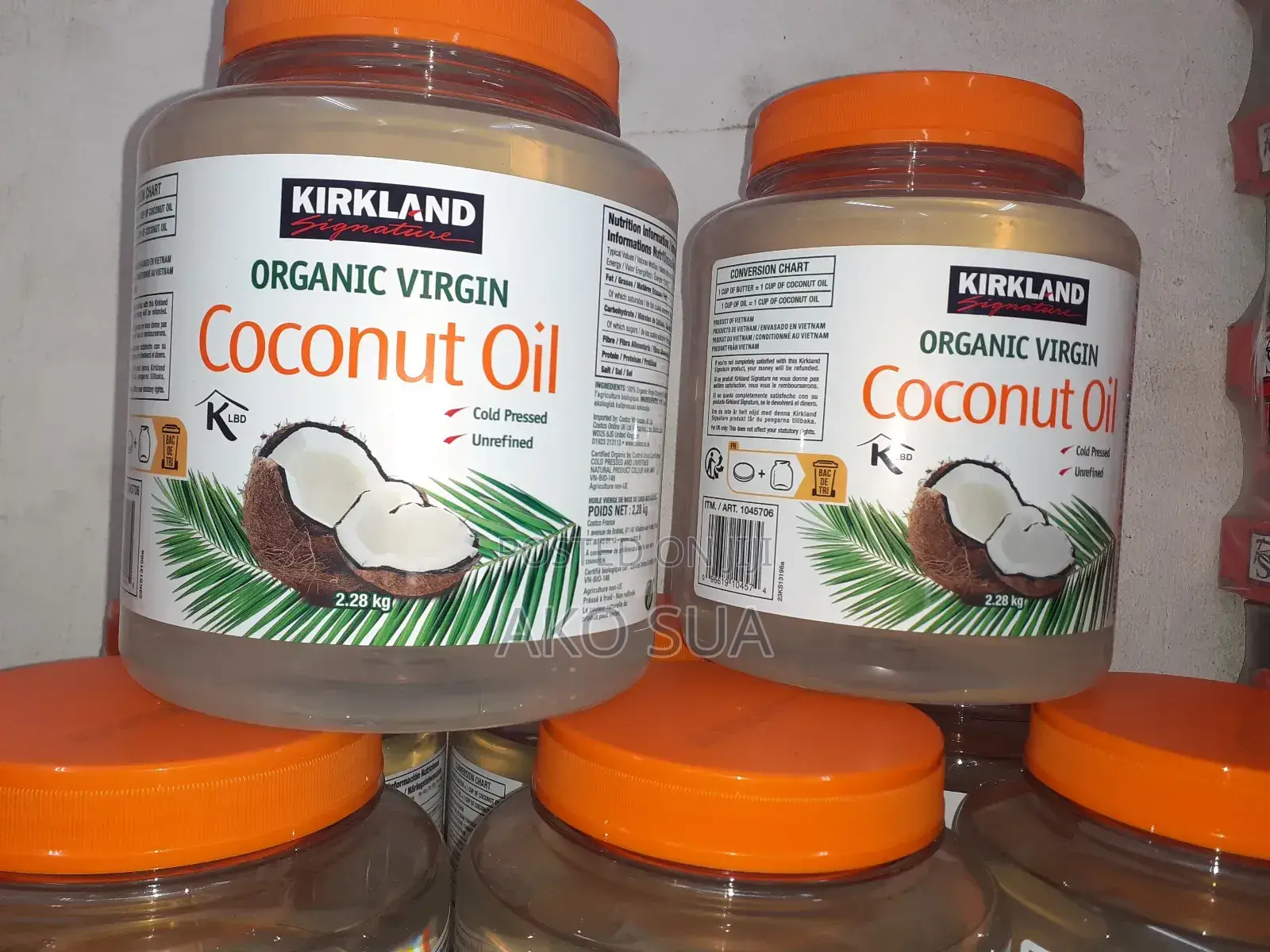 Kirkland Organic Virgin Coconut Oil