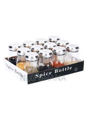 150ml 12pcs Glass Spice Jar Set With Airtight. Ghx6539