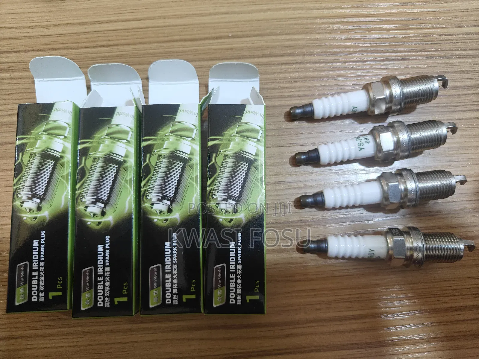 Original Double Iridium Spark Plugs 60,000 Miles