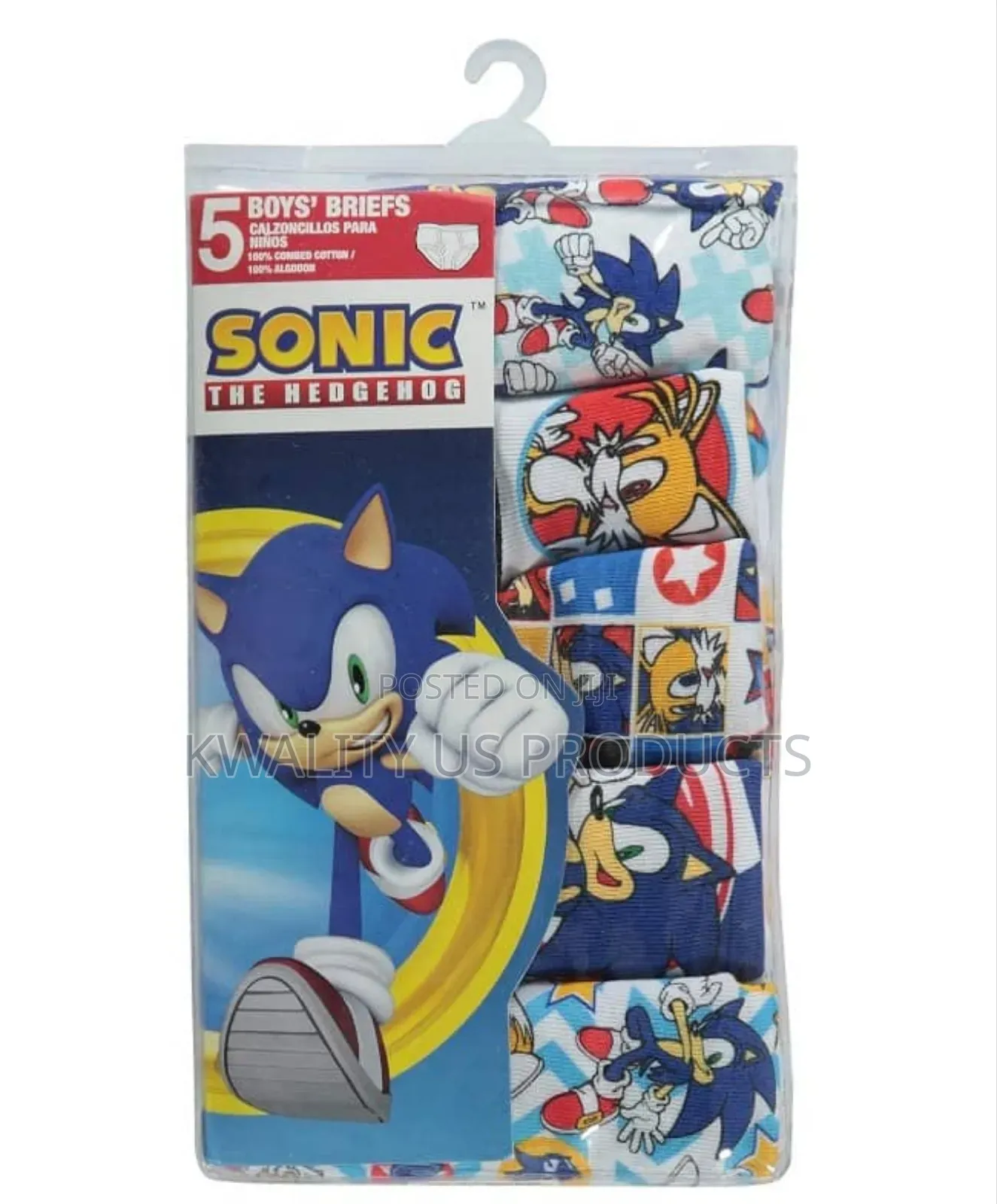Boys Cartoon Character Briefs - 5 Pack