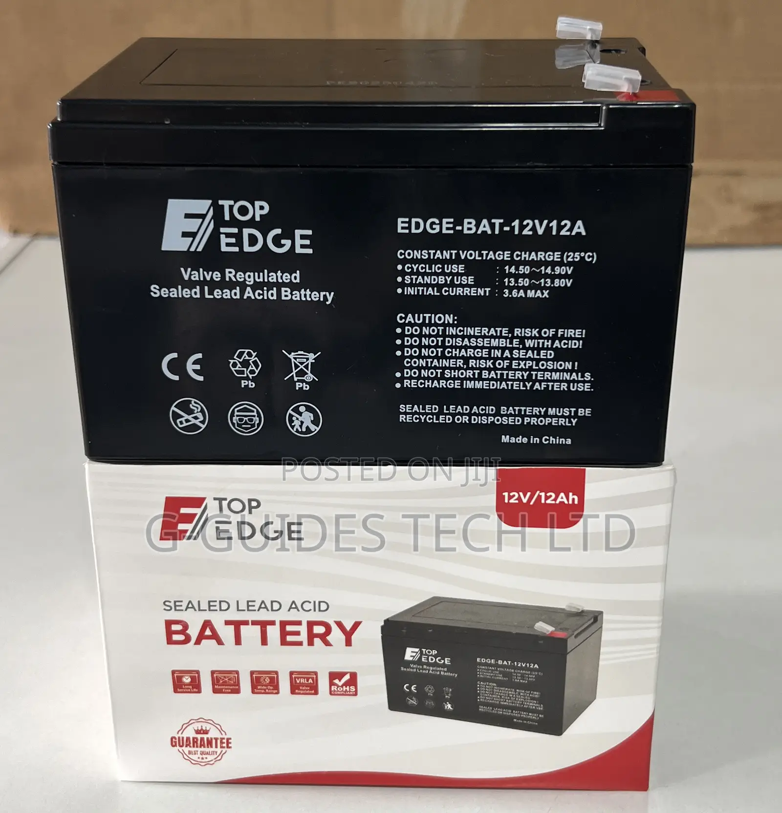 Top Edge 12v 12ah Ups Battery, 12v-12ah Sealed Lead-Acid Ups Battery