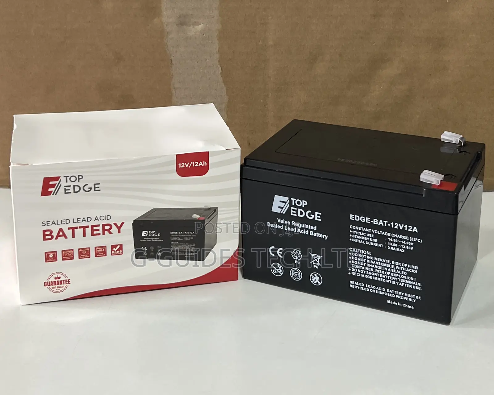 Top Edge 12v 12ah Ups Battery, 12v-12ah Sealed Lead-Acid Ups Battery