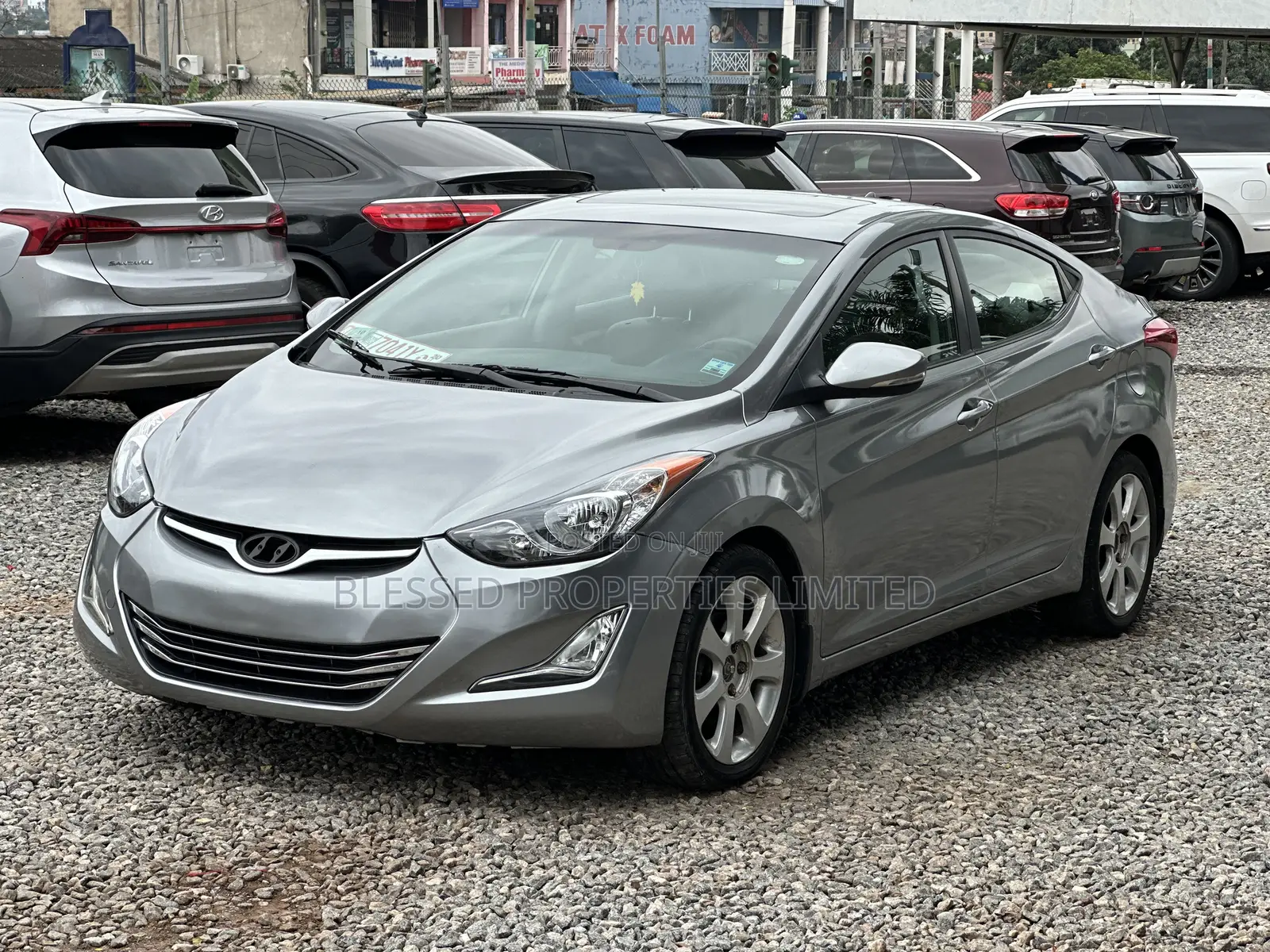 Hyundai Elantra Limited 4dr Sedan (1.8L 4cyl 6A) 2014 Gray