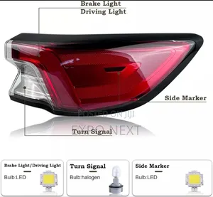 2020-2022 Ford Escape Right Passenger Side Tail Light