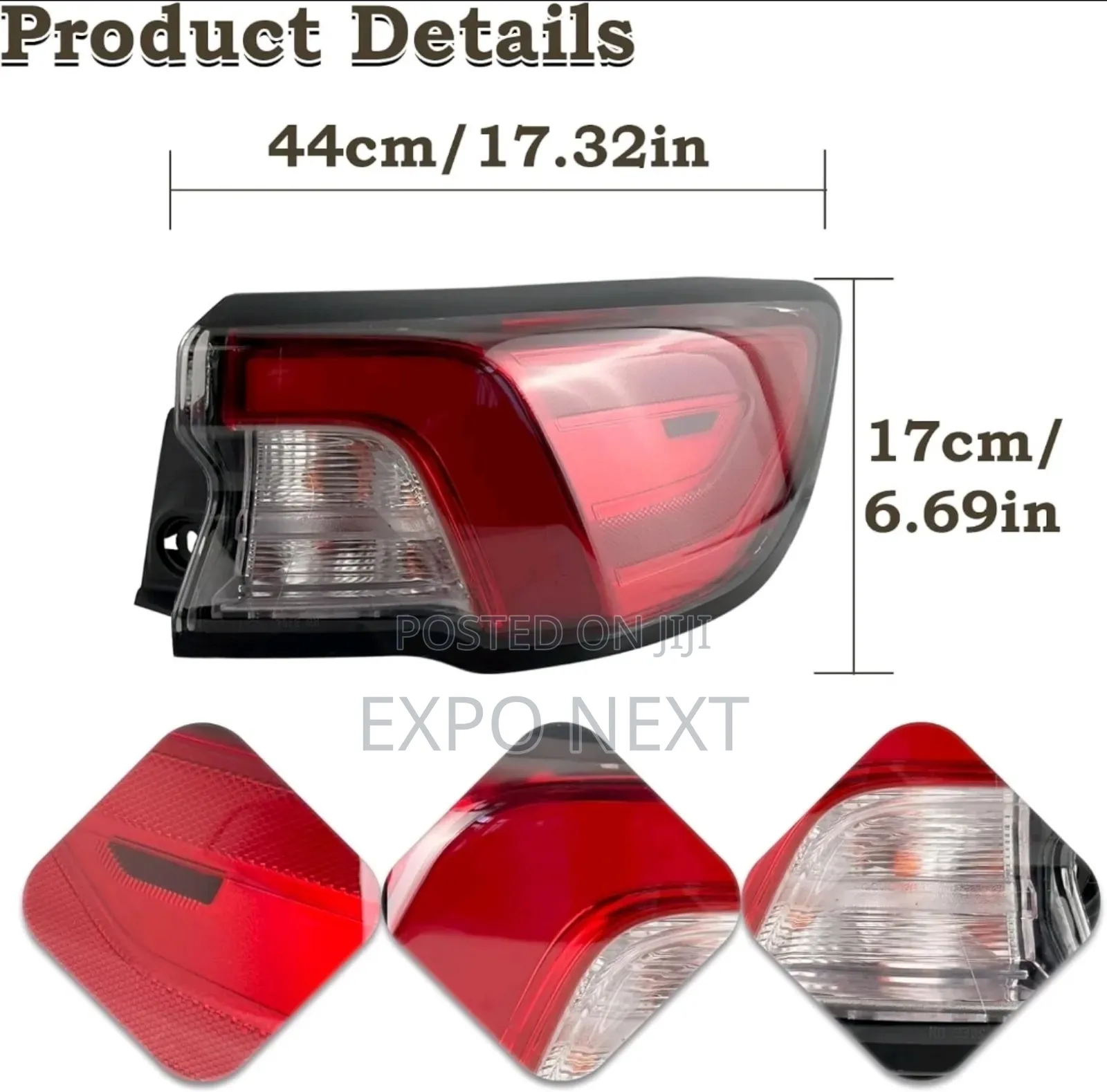 2020-2022 Ford Escape Right Passenger Side Tail Light