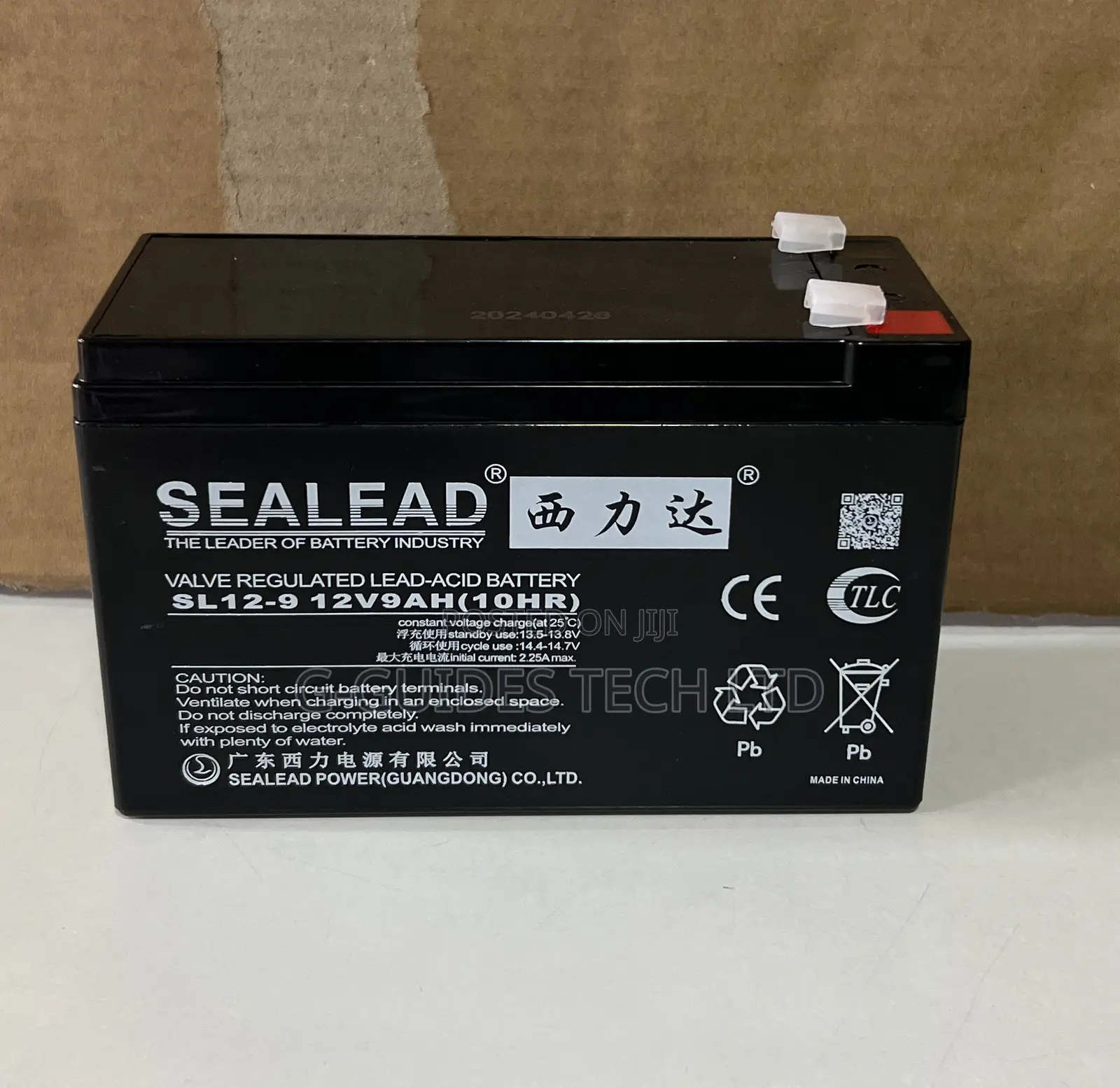 Sealead 12v 9ah Ups Battery, 12v-9ah Valve Regulated Lead-acid Battery