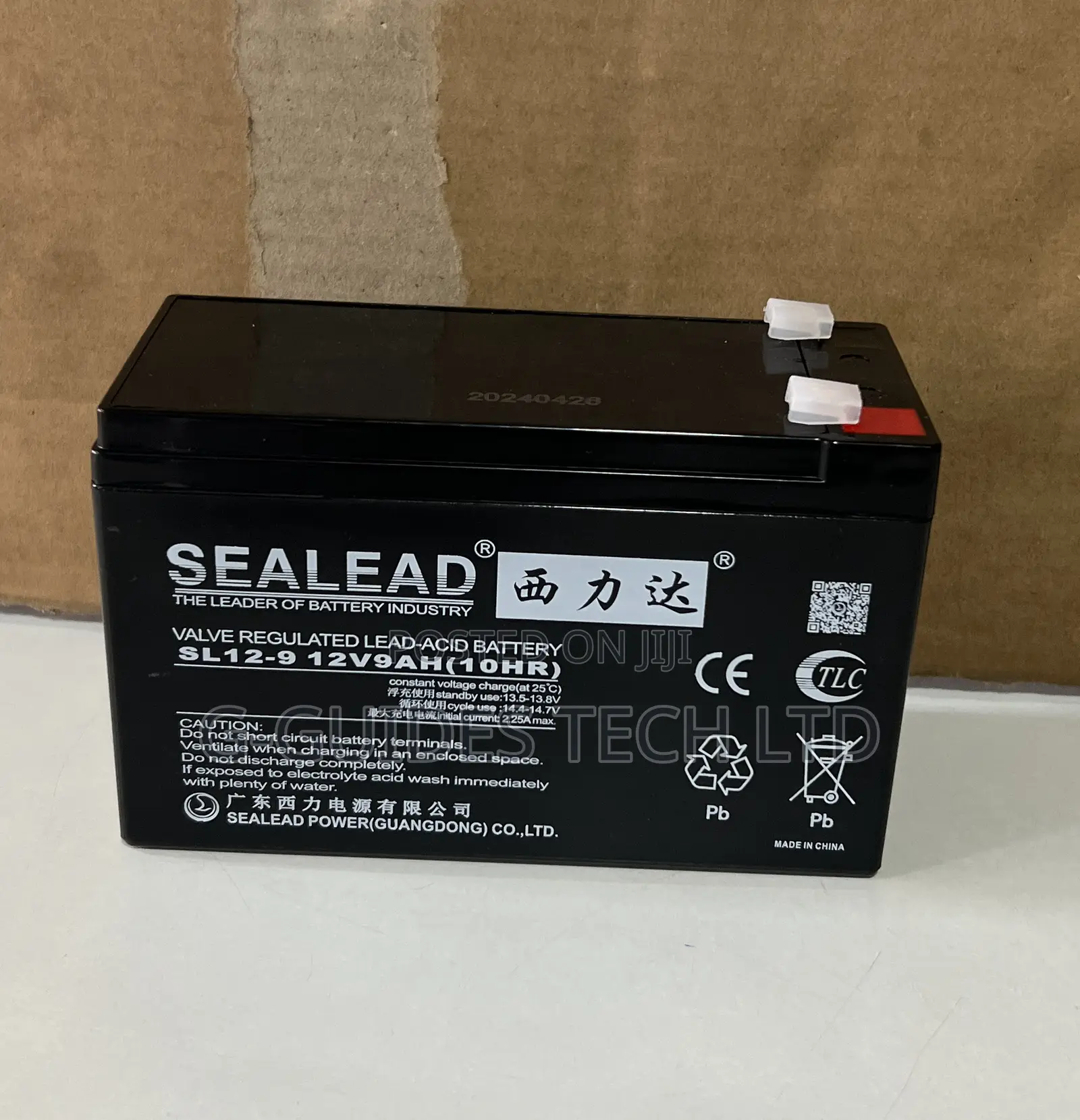 Sealead 12v 9ah Ups Battery, 12v-9ah Valve Regulated Lead-acid Battery