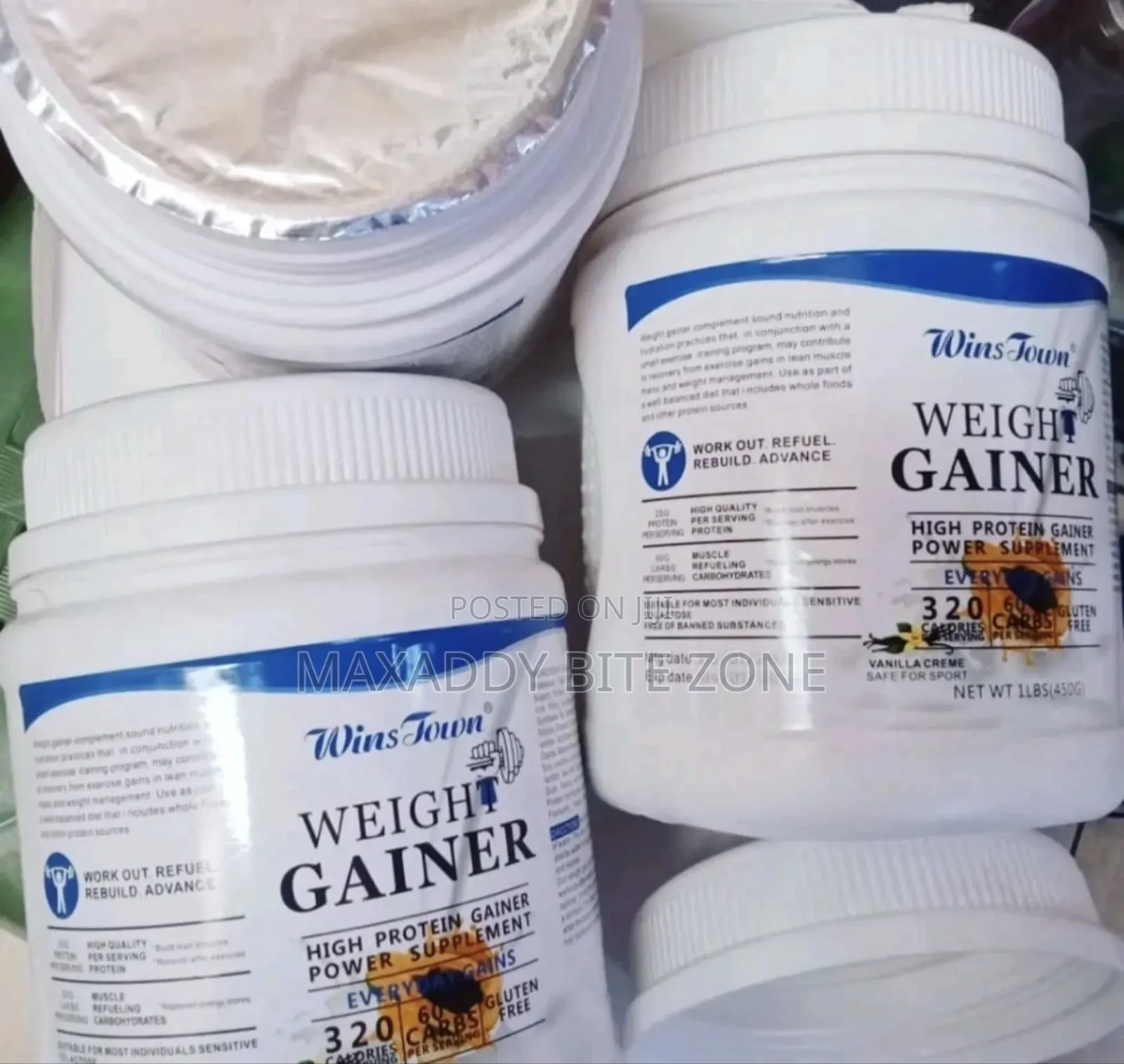 Wins Town Weight Gainer Protein Powder. Super Effective
