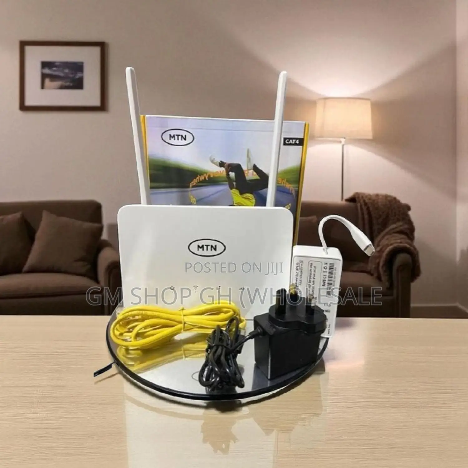 4g Broadband MTN Router + Backupbattery(80866)