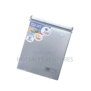Best Nasco 100 Litres Chest Freezer Silver - Nas-110s