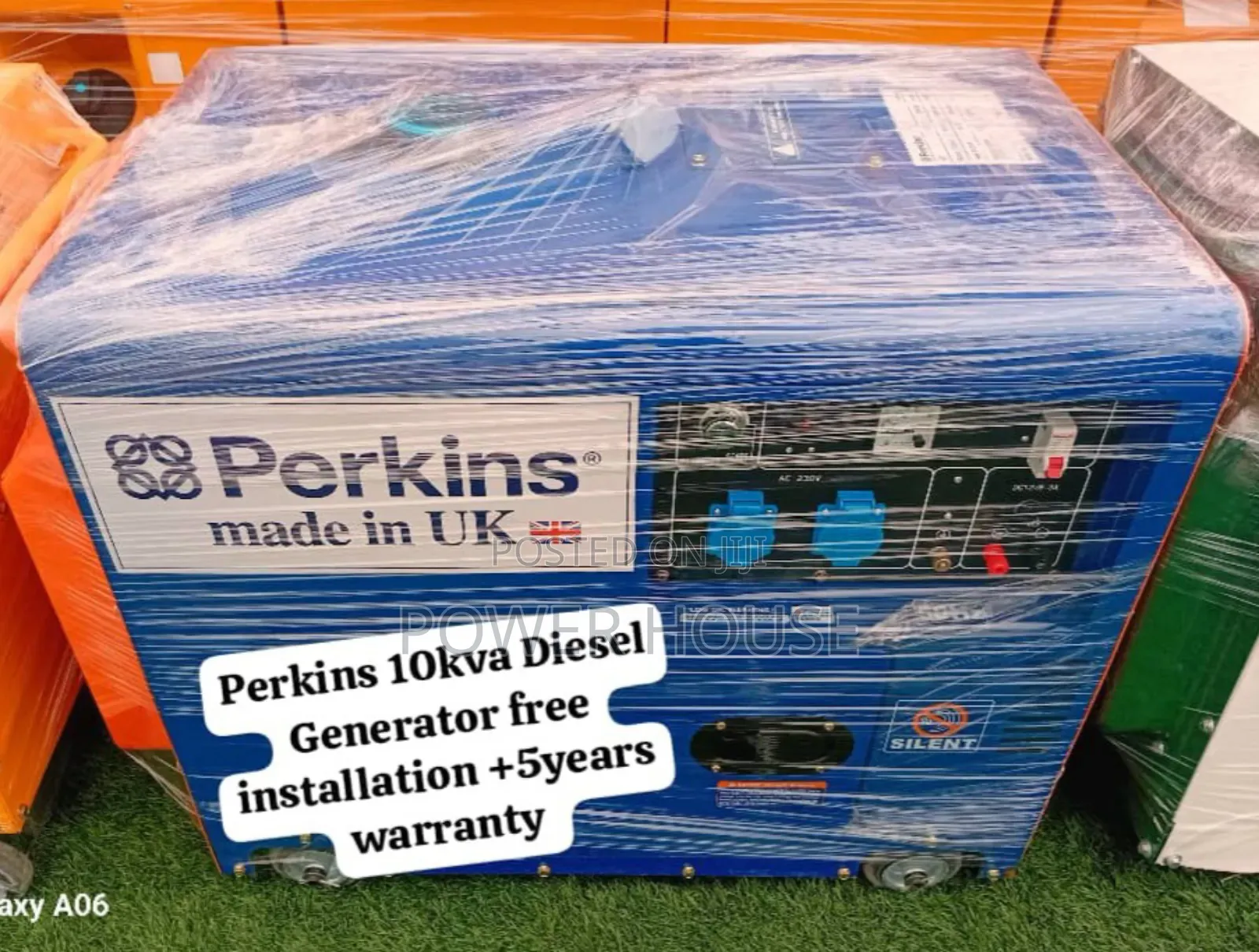 Light Bulb Lab Perkins Diesel Generator 10kva Silent