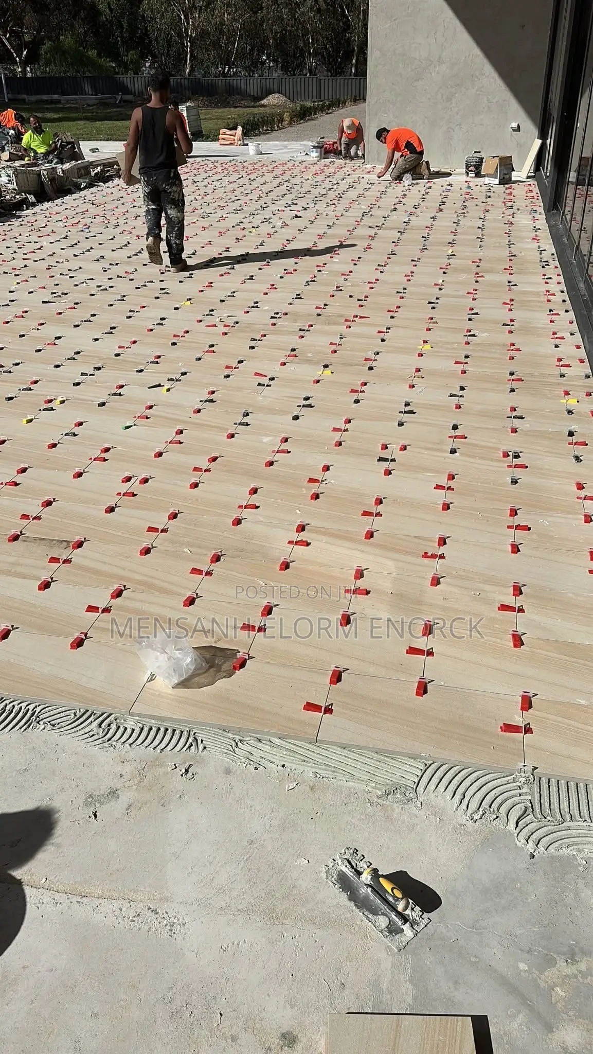 Tiler Job.