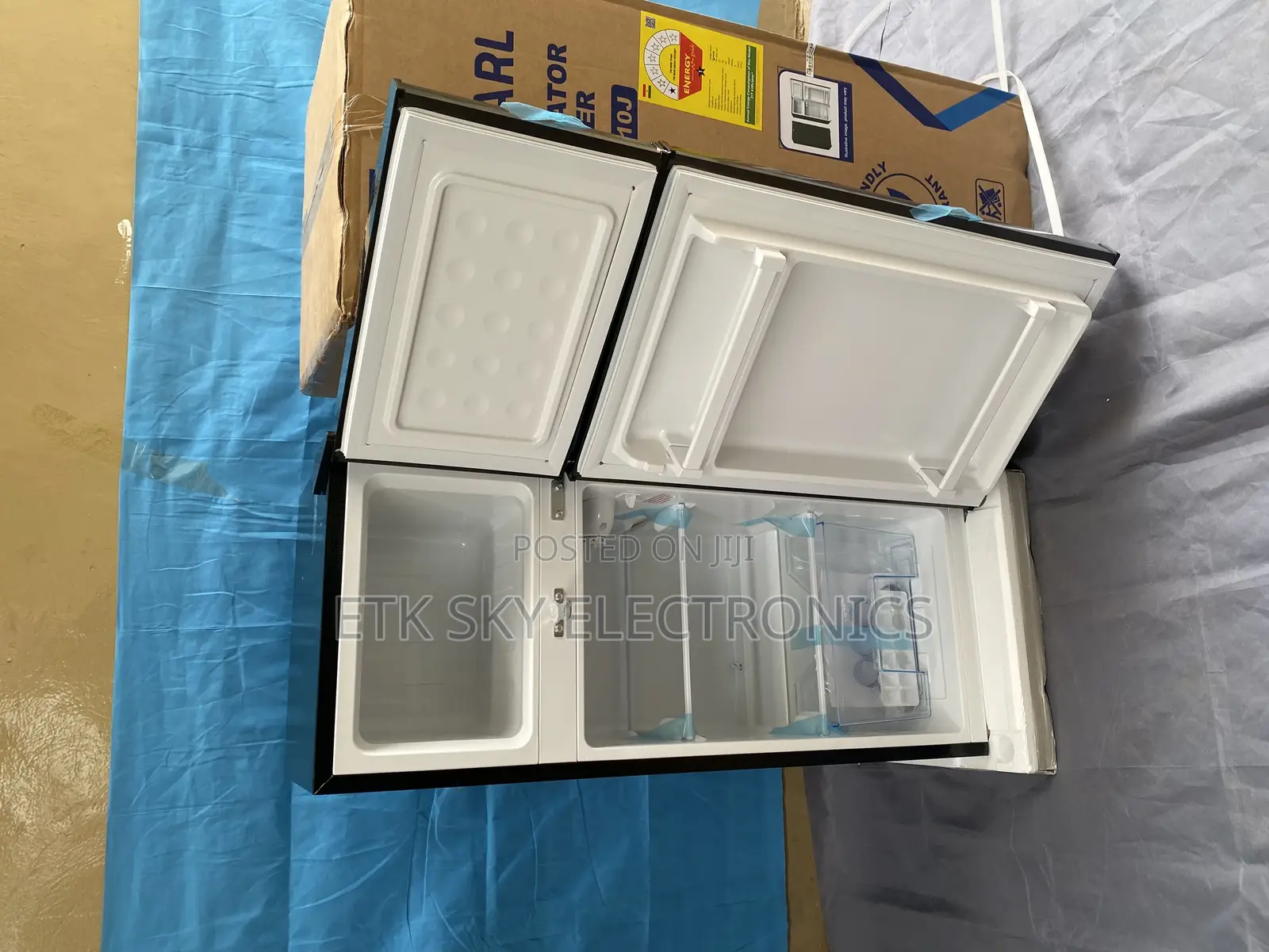 Pearl Pf-108t-10j Top Freezer Fridge
