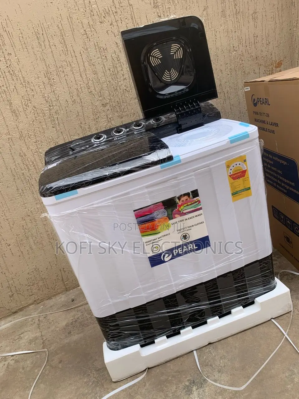 Pearl 18kg Twin Tub Washing Machine