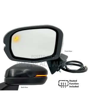 Honda Hrv 2023-2025 Side Mirror With Blindspot Sensor