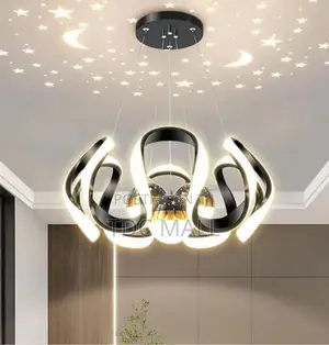Stylish Decorative Chandelier - Black Gold