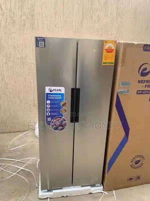 Pearl 386liters Sidebyside Fridge Pf-4510ixsbs