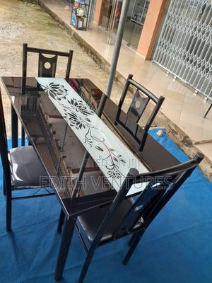Dining Sets (Glass Dining Table With Four Chairs) in Kaneshie - Furniture, Edith Kisseih | Jiji ...