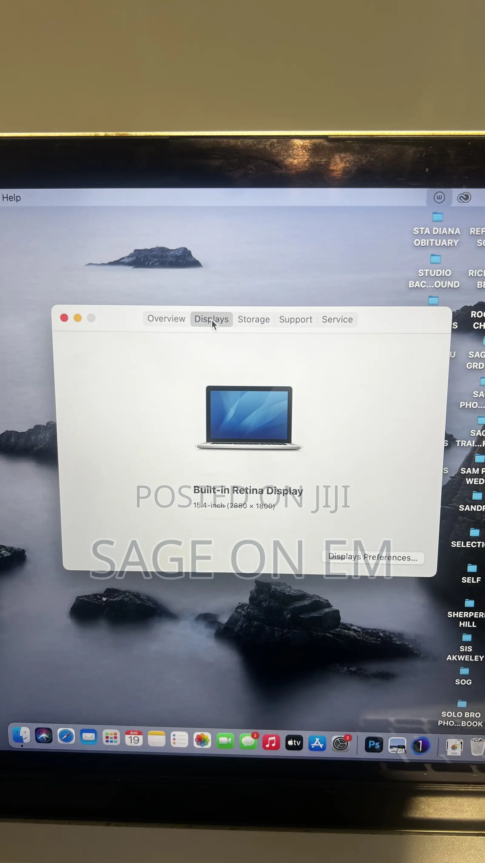 Laptop Apple MacBook Pro 2015 16GB Intel Core I7 HDD 1T
