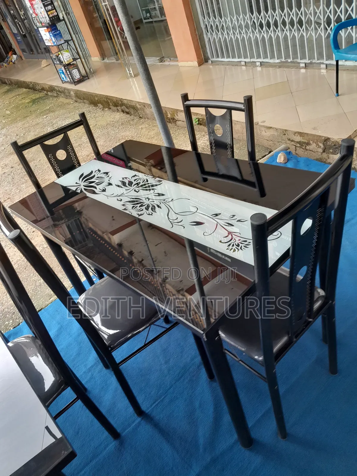 Complete Set of Dishes Table and Chairs