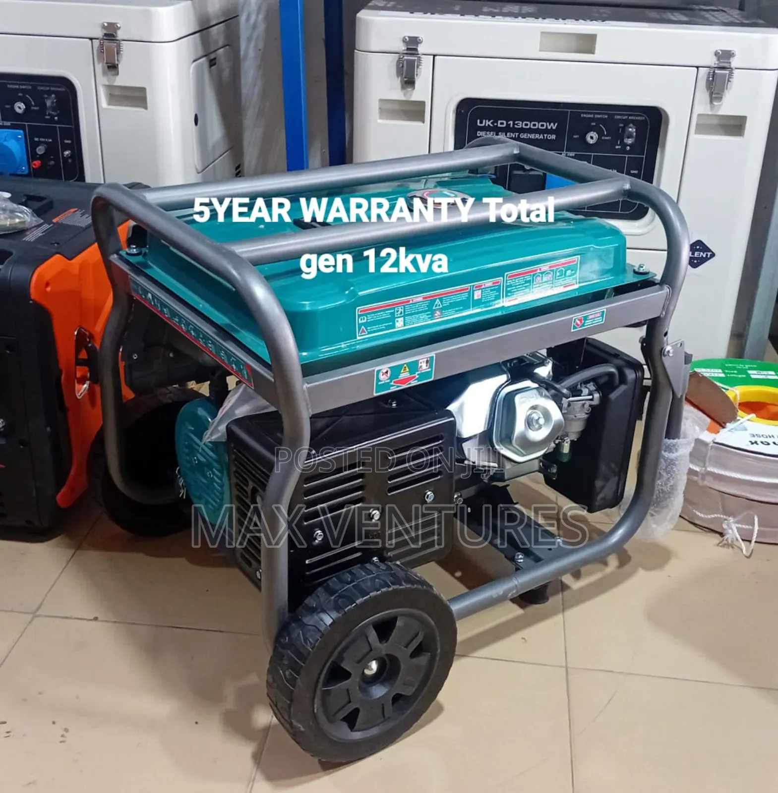 Total Petrol Generator 12kva