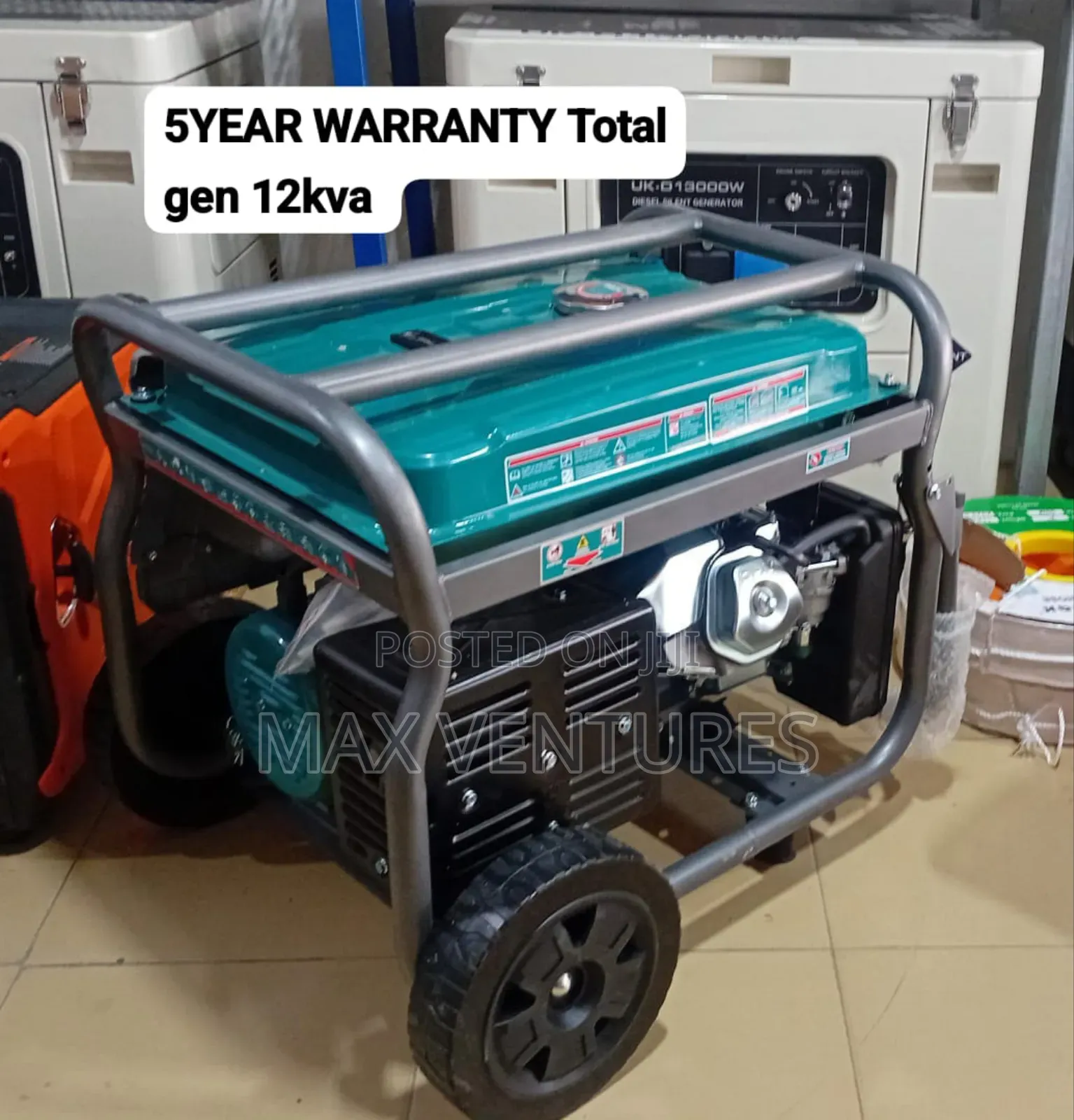 Just Powering Total Petrol Generator 12kva