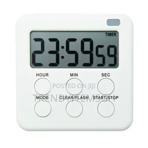 Multifunctional LCD 24 Hour Countdown Kitchen Timer