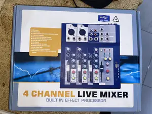 4 Channel Live Mixer