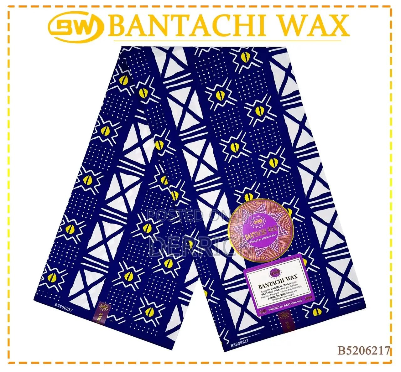 Bantachi Wax Small Premium 6 Yards New Designs Textile.
